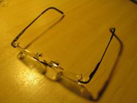 Лот: 8956346. Фото: 2. Безободковые очки с качественными... Оптика