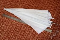 Лот: 496727. Фото: 3. Новый фотозонт белый 83 см (зонт... Фото, видеокамеры, оптика