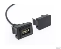 Лот: 20562346. Фото: 2. USB разъем в штатную заглушку... Автозвук