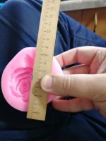 Лот: 19438752. Фото: 3. Форма для мыла Розочка с листочками. Ручная работа