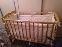 Лот: 12743621. Фото: 3. Детская кроватка для новорожденного. Мебель