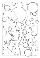 Лот: 23309005. Фото: 2. Книга-раскраска на акварельной... Творчество