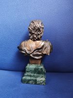 Лот: 25589966. Фото: 2. Бюст Пётр 1,бронща, камень. Антиквариат