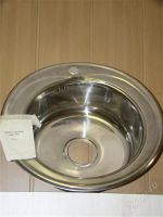 Лот: 3505604. Фото: 2. раковина-мойка круглая врезная... Сантехника, водопровод