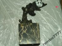 Лот: 5823861. Фото: 2. панда.бронза.25см.европа.медведь... Живопись, скульптура, фото