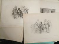 Лот: 16637495. Фото: 3. папка - Рисунки и эскизы художника... Коллекционирование, моделизм