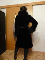 Лот: 3940539. Фото: 3. Мутоновая шубка. Одежда, обувь, галантерея