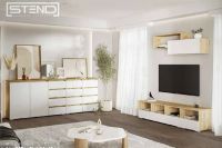 Лот: 24684025. Фото: 8. Тумба ТВ Хелен ТБ 02 Цвет Крафт...
