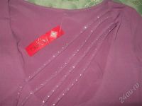 Лот: 502161. Фото: 3. Новая сиреневая кофточка-стрейч... Одежда, обувь, галантерея