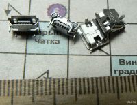 Лот: 13772347. Фото: 5. Разъём (гнездо) micro USB вариант...