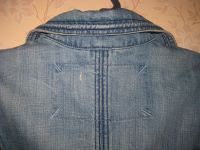 Лот: 14500235. Фото: 4. фирменный джинсовый пиджак 44... Красноярск