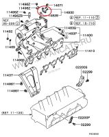 Лот: 4537385. Фото: 2. Мап сенсор, MitsubishiMD 310129... Автозапчасти