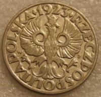 Лот: 8186789. Фото: 2. 20 гроши 1923 год Польша. Монеты