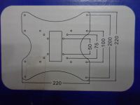Лот: 7229680. Фото: 3. Крепление для телевизора настенное... Бытовая техника