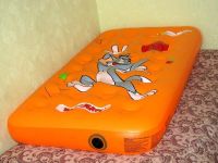 Лот: 359164. Фото: 2. Надувной матрас детский двухместный... Мебель