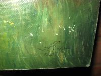 Лот: 8587273. Фото: 3. Картина масло холст пейзаж Деревенская... Домашний быт