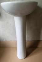 Лот: 16246399. Фото: 2. Раковина с постаментом + сифон... Сантехника, водопровод