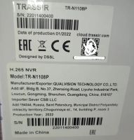 Лот: 20350663. Фото: 3. Видеорегистратор Trassir TR-N1008P... Бизнес