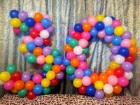 Лот: 2915846. Фото: 6. Цифра для дня рождения из воздушных...