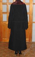 Лот: 445871. Фото: 2. пальто осеннее чёрное, с меховым... Женская одежда