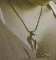 Лот: 5894464. Фото: 2. Подвеска Wings of uriel (голубой... Ювелирные изделия, бижутерия, часы