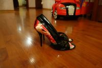 Лот: 8291456. Фото: 2. Туфли с открытым носком 38 размер... Женская обувь