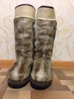 Лот: 6420323. Фото: 3. Унты из камуса оленя. Одежда, обувь, галантерея