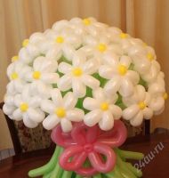 Лот: 2017080. Фото: 2. Букет цветов из воздушных шаров... Сувениры, подарки