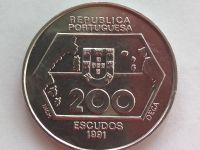 Лот: 18996143. Фото: 2. Монета Португалия 200 эскудо... Монеты