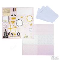 Лот: 15498600. Фото: 3. Открытка новогодняя "Счастья в... Сувениры, подарки