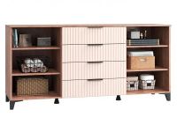 Лот: 19149491. Фото: 2. Комод Арника Комод 2 дв 4 ящ Тоскана. Хранение вещей