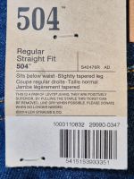 Лот: 10003249. Фото: 7. Мужские прямые джинсы Levis 504...