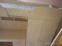 Лот: 11833993. Фото: 3. Детский уголок кравать стол шкав... Мебель