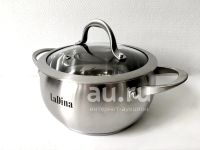 Лот: 8012901. Фото: 2. 🥘Кастрюля 2,6 л LaDina "Olivia... Посуда, кухонная утварь