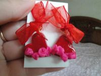 Лот: 431755. Фото: 2. Изделия из полимерной глины,серьги... Ювелирные изделия, бижутерия, часы