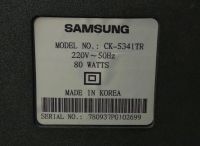 Лот: 17503370. Фото: 2. Телевизор Samsung CK-5341TR нерабочий. ТВ и видео