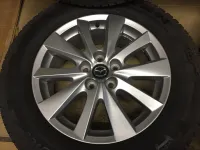 Лот: 20854015. Фото: 2. Оригинальные литые диски MAZDA... Шины, Диски