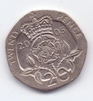 Лот: 15688271. Фото: 2. Монета 20 пенсов Великобритания... Монеты