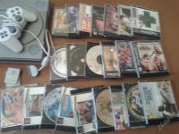 Лот: 2039084. Фото: 2. Sony PlayStation +22 диска +карта... Игровые приставки, консоли, видеоигры