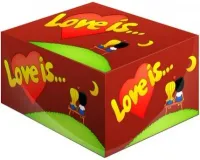 Лот: 20235291. Фото: 5. Целый блок жвачки (100шт) love...