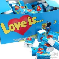 Лот: 20235292. Фото: 3. Целый блок жвачки (100шт) love... Красноярск