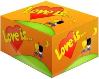 Лот: 20235290. Фото: 12. Целый блок жвачки (100шт) love...