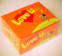 Лот: 20235290. Фото: 2. Целый блок жвачки (100шт) love... Продукты