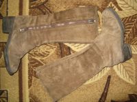 Лот: 13207603. Фото: 3. сапог замша. металлический замок... Красноярск