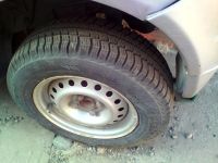 Лот: 8112264. Фото: 3. Резина на дисках почти новая 175... Авто, мото, водный транспорт