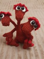 Лот: 20618385. Фото: 2. Символ 2024 года-дракон,ручная... Вязание, шитье