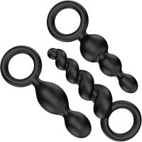 Лот: 24255644. Фото: 5. Анальные пробки Satisfyer Booty...