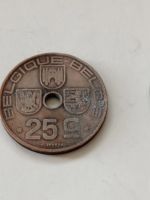 Лот: 25117990. Фото: 2. 25 сантимов 1943 г. Бельгия. Цинк... Монеты