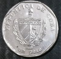 Лот: 14389142. Фото: 2. Экзотика с рубля (19486) Куба. Монеты