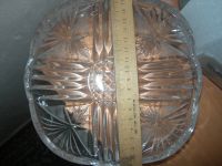 Лот: 17720868. Фото: 2. Салатник хрустальный Квадрат. Посуда, кухонная утварь